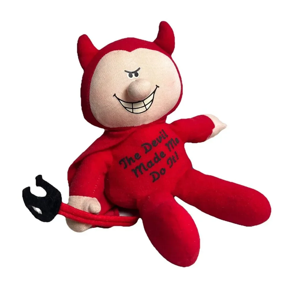 Vintage Red Devil Plush 10